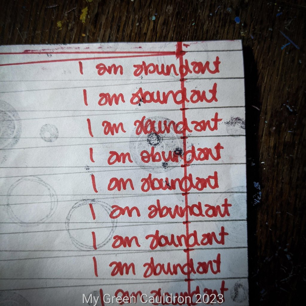 i am abundant